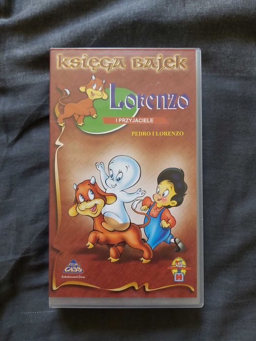 Kasety video z bajkami dla dzieci 3 szt
