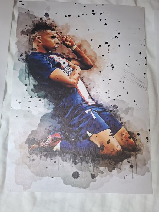 Plakat Belingham MBappe Neymary