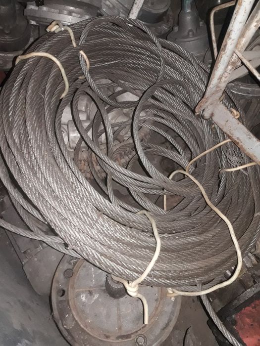 Трос металевий 10 мм.