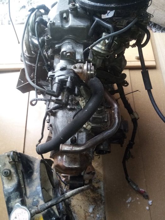 Sprzedam silnik ze skrzynią biegów i chłodnicą do  Daewoo Tico