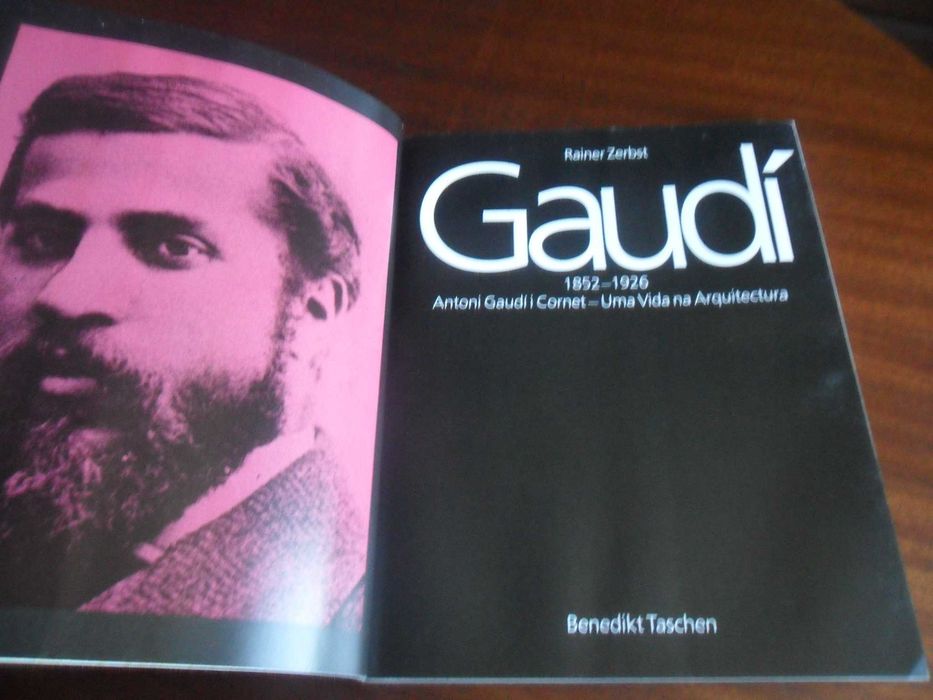 "Antoni Gaudí"  de Rainer Zerbst - Edição de 1993