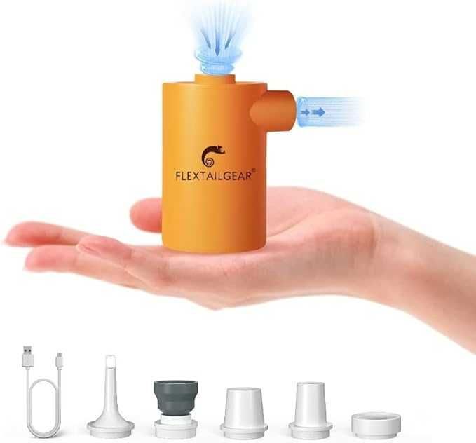 Pompka elektryczna USB 3600mAh nadm. /odsysanie FLEXTAILGEAR Max Pump