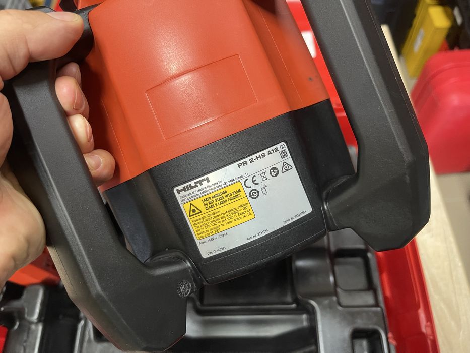 Hilti PR 2-HS A12 / ротаційний лазерний рівень Хілті