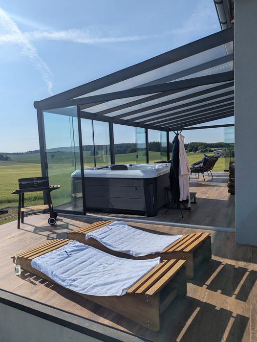 Dom na wynajem - jacuzzi, sauna. Siódme Niebo Ba