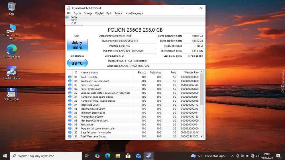 Dell Latitude E5470 / Intel i5-6200U / Ram 4GB / SSD 256GB / Win10
