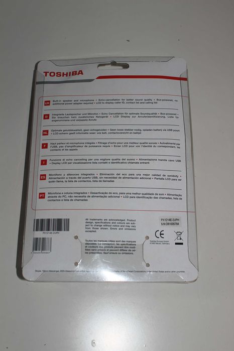 Telefone Toshiba USB VoIP