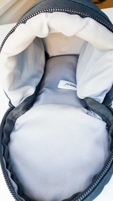 Bolsa de transporte e armazenamento para lente