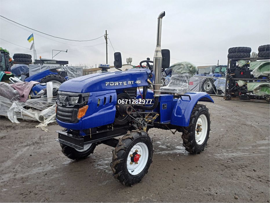 Мототрактор Forte RT 161 ФОРТЕ + Фреза і Плуг доставка безкоштовна