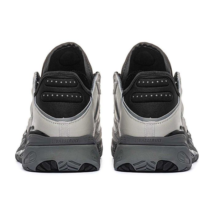 Мужские кроссовки Adidas Niteball "Black/Silver" Размеры 40-45
