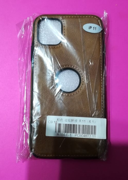Etui na telefon do iPhone 11 Pro Max Leather skórzane