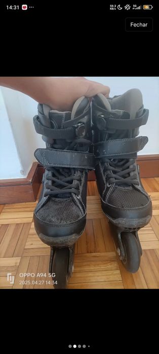 Patins Oxelo 40 Muito Bom Estado