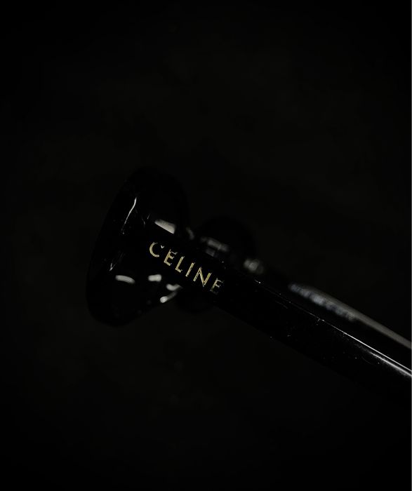 Солнечные очки Celine черного цвета