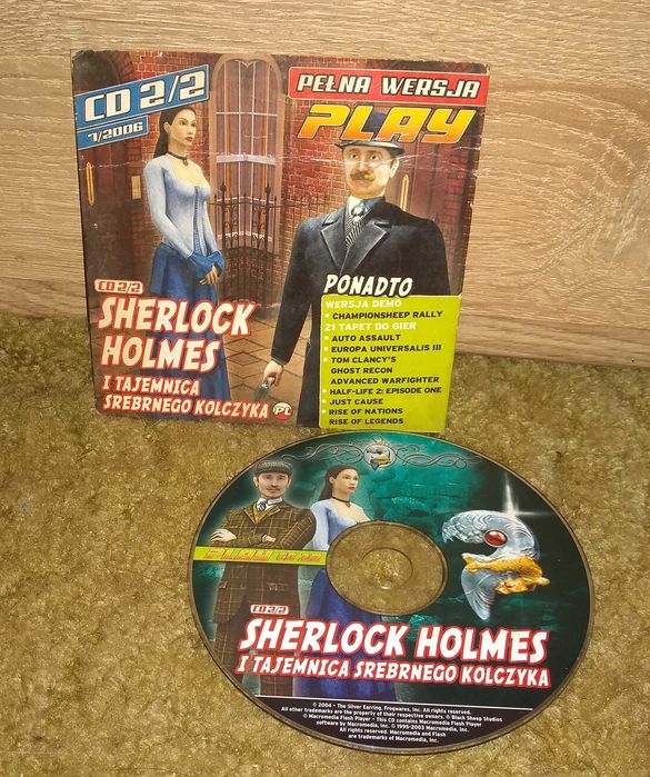 Sherlock holmes i tajemnica srebrnego kolczyka / PC / PL /DST/