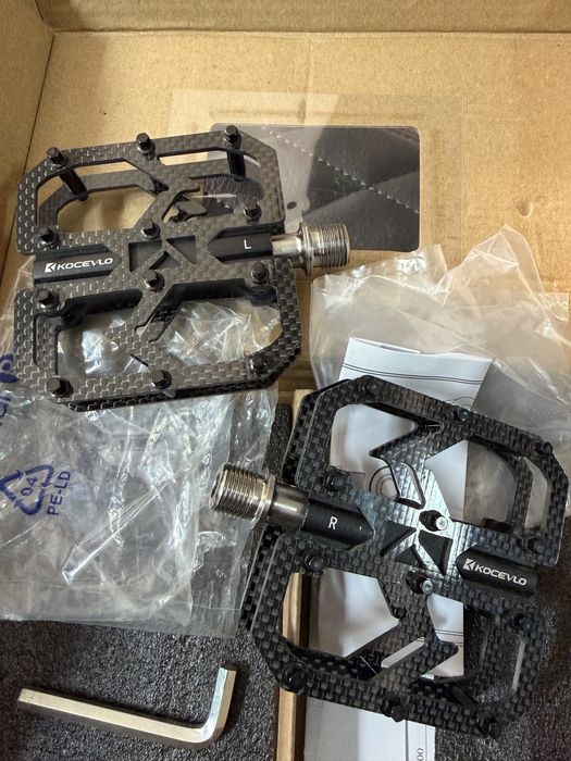 Pedais carbono btt - mtb - estrada