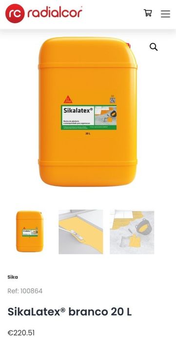 Sikalatex 20 Lt  SIKA