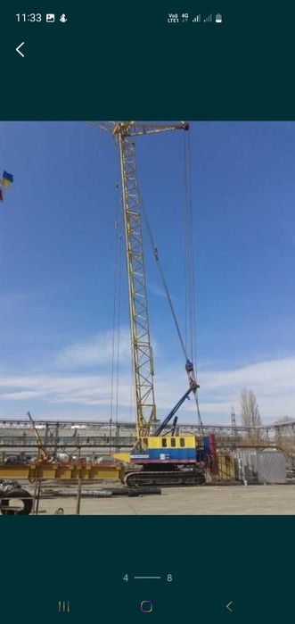 Аренда/Услуги гусеничных кранов