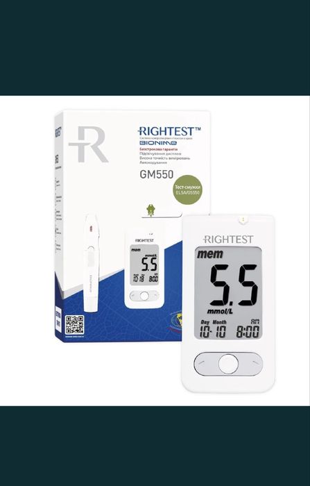 Глюкометр Bionime TM Rightest GM550