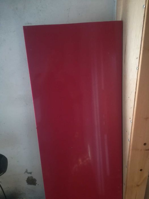 Pedra decorativa vermelha