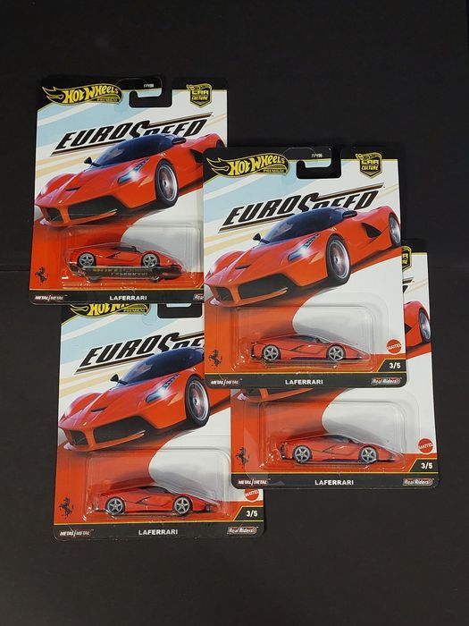 Hotwheels EURO SPEED LAFERRARI 6台 Hot Wheels premium Car Culture