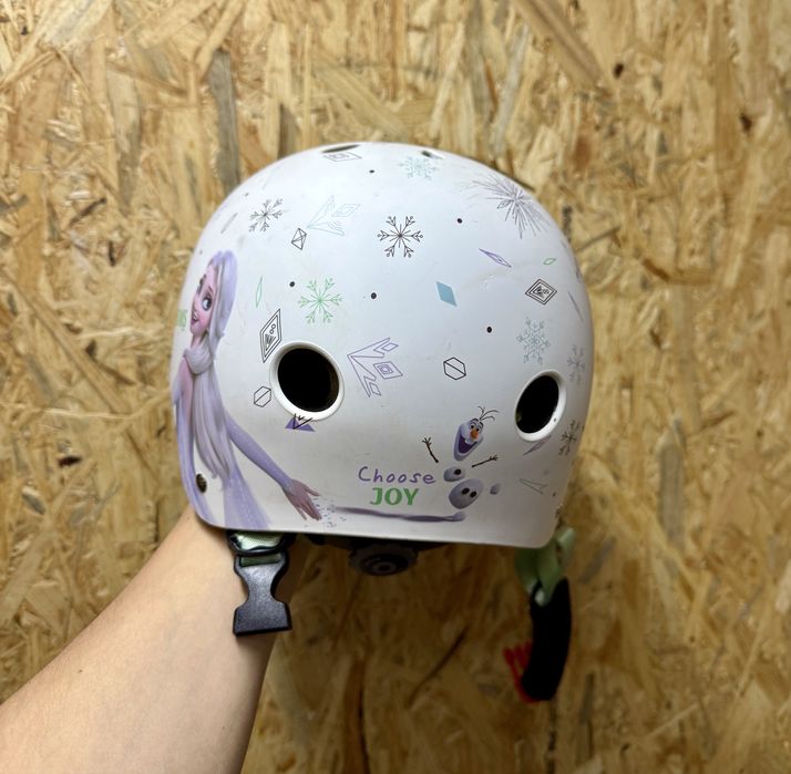 Kask, rowerowy na hulajnogę Frozen Anna Elsa skate