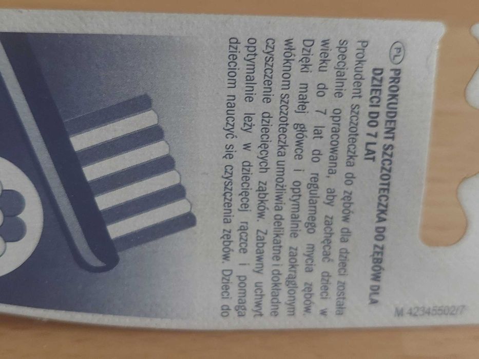 Prokudent szczoteczka do zębów dla dziecka do 7 lat ROSSMANN