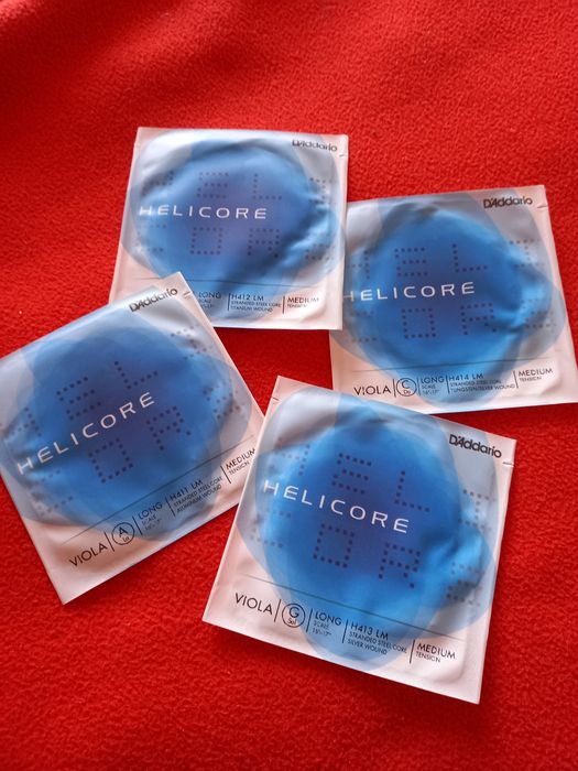 CORDAS VIOLA D'ARCO-Helicore Addario