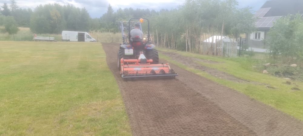 Glebogryzarka separacyjna 0,99gr/m2 Zakładanie trawników