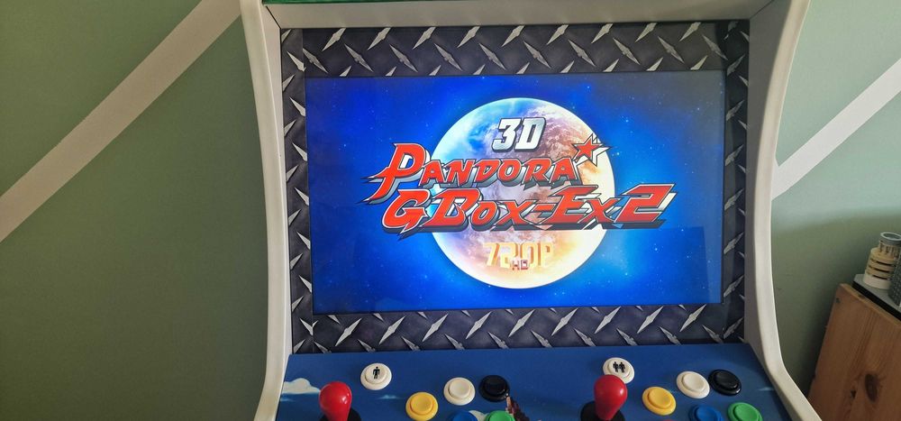 Retro Arcade - Perfeito Estado - Pandora GBox-Ex2 3d - 4300 jogos
