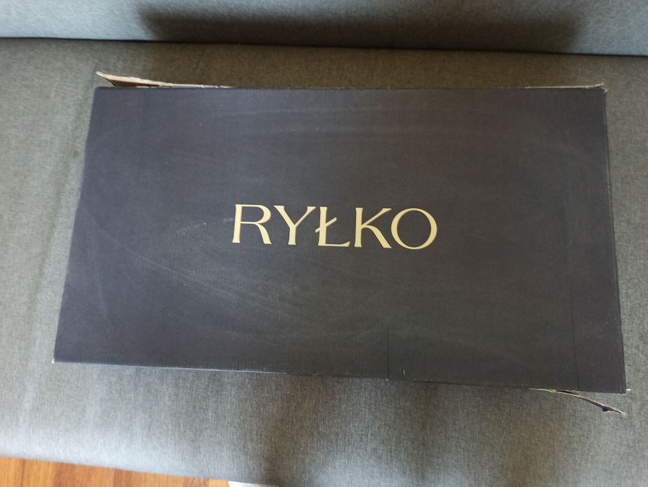 Czarne kozaki damskie Ryłko