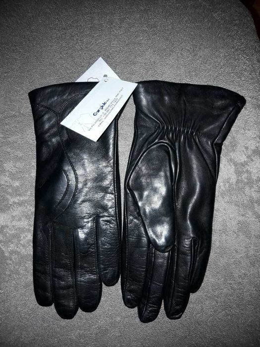 Женские перчатки, итальянская кожа