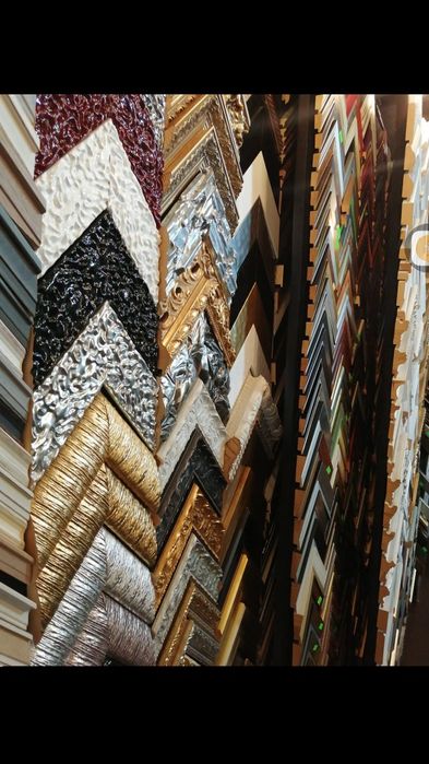 Uslugi Oprawa Obrazow i Luster  Lustra Fazowane Ramy na Wymiar Dekorac