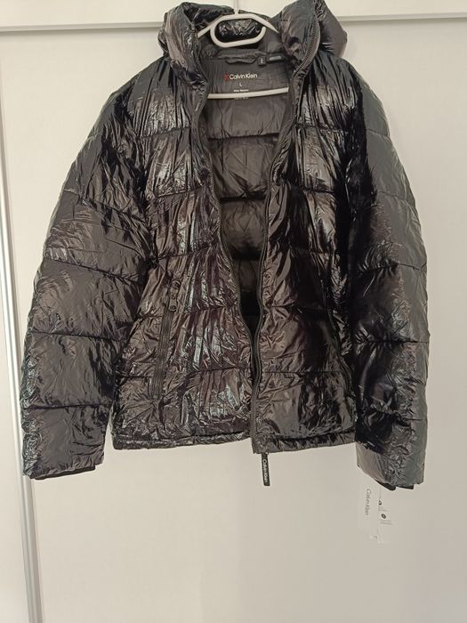 Kurtka męska Calvin Klein Hooded Puffer Jacket L