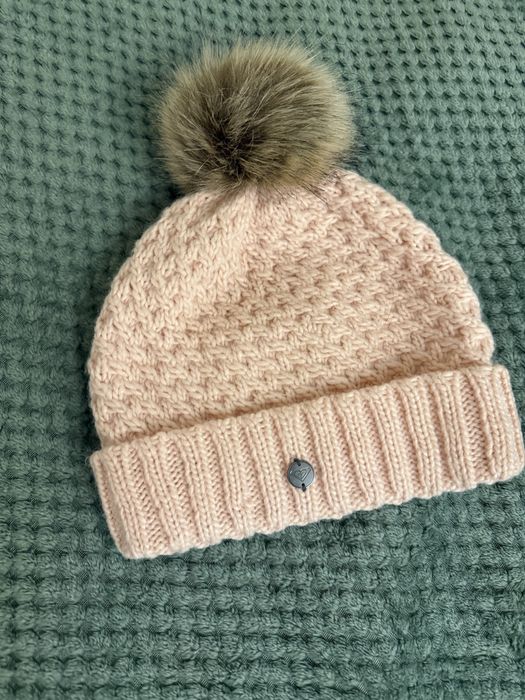 Czapka ROXY Blizzard różowa pink ciepła