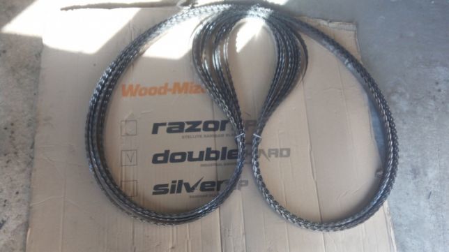 Ленточі пили, стрічкові пили Вудмайзер, пилорама, полотно