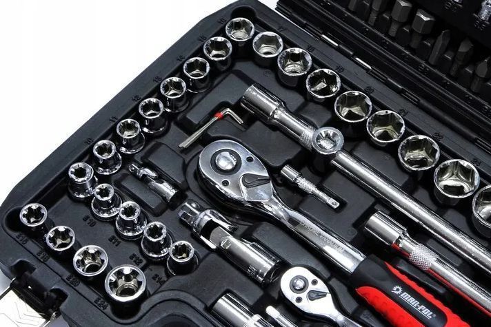 Набор инструментов головок ключей MAR-POL 108 ел. набір інструментів