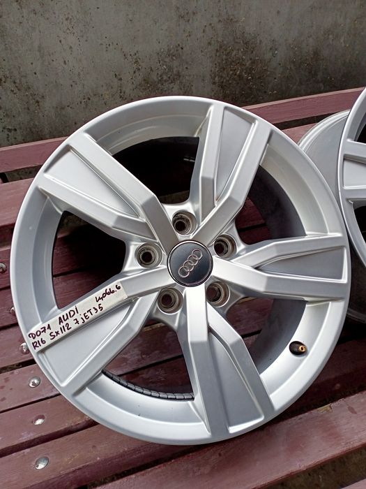 Литі диски оригінал audi r16 5/112 7j et35 ауді skoda wv мерс шкода