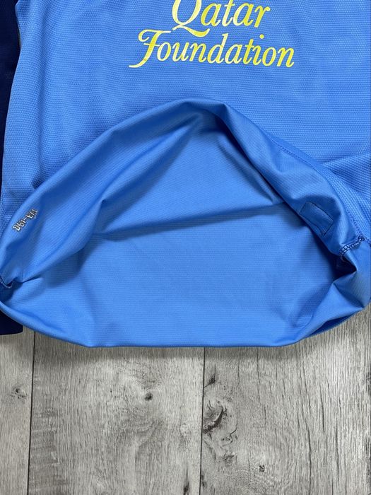 Nike Barca спортивный костюм L размер футбольный синий с принтом