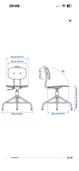 Komplet mebli z Ikea