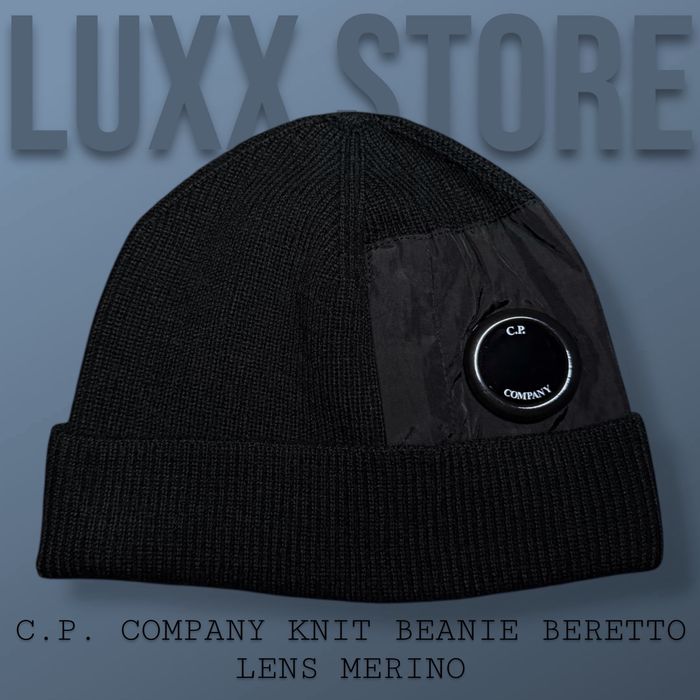 Шапка C.P. Company Lens Merino (cp, сп, сипи компани)