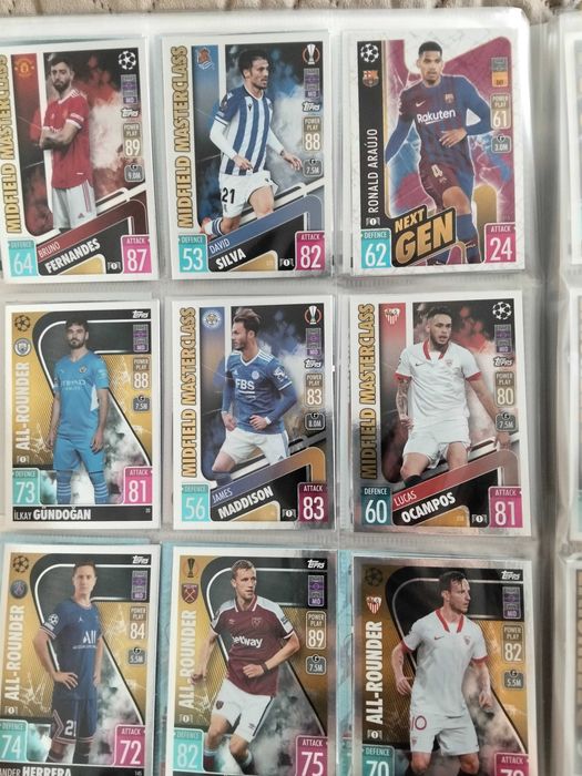 Cartas Match Attax 2021