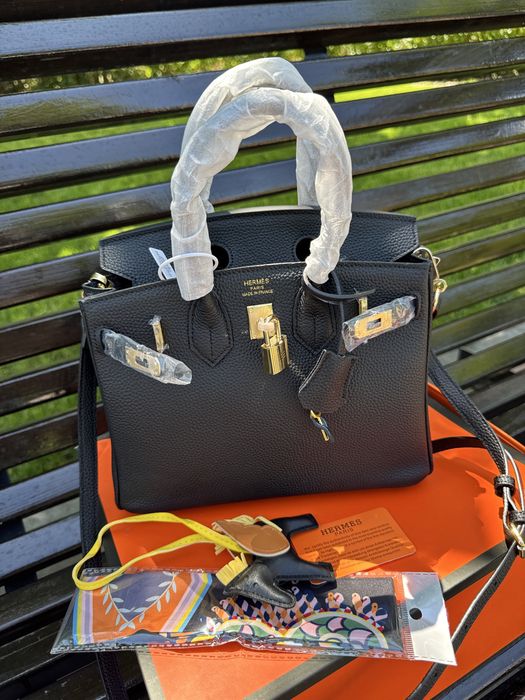 Ексклюзивна сумка в стилі Hermes Birkin 25 см