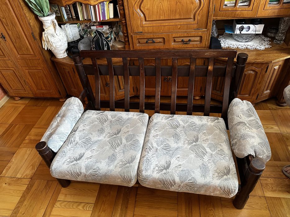 Sofa drewniana solidna