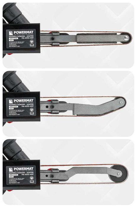 POWERMAT Szlifierka Taśmowa Palcowa Przystawka Adapter M14 PM1442
