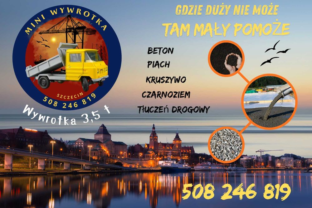 Piach płukany , zasyp , mułek