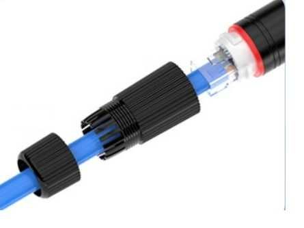 Набор сетивика для монтажа, обжимка RJ45 коннекторы, соединители, патчкорды