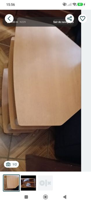 Móvel para desocupar