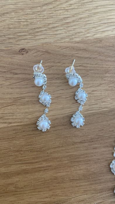 Conjunto de colar e brincos