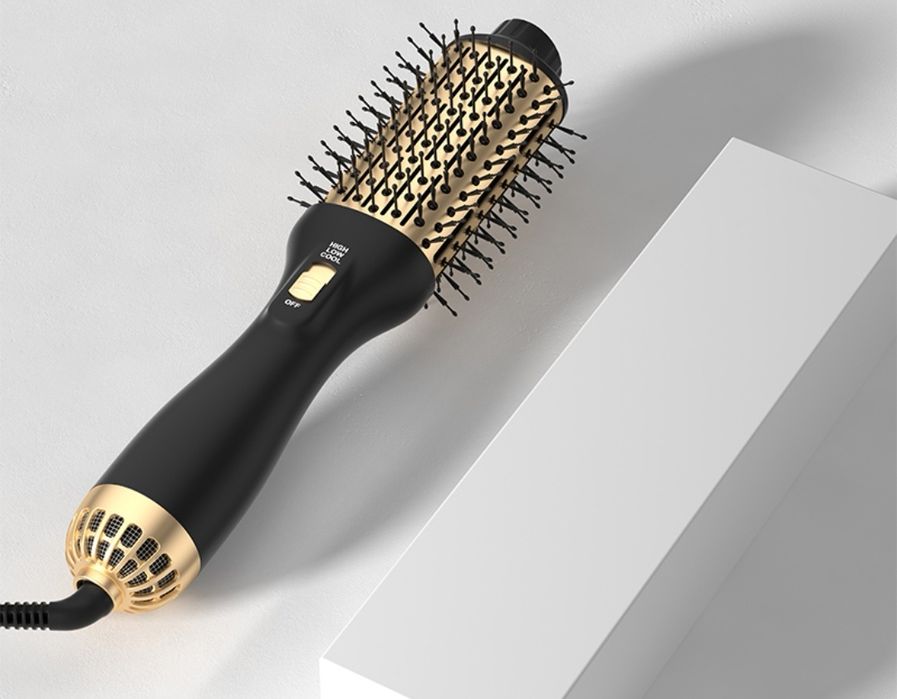 Hot Air Brush - 1000 W 4 w 1 suszarka do włosów One-Step, okrągła