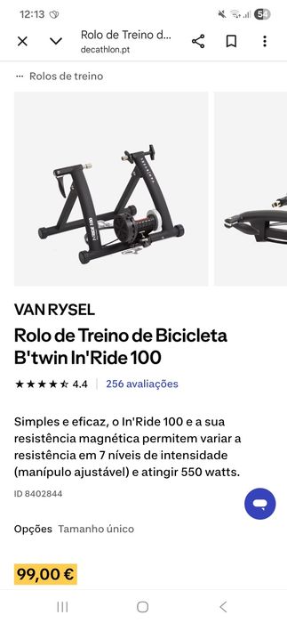 Rolos treino e roda