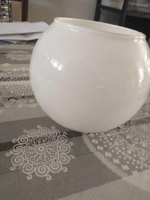 Klosz do lampki mleczny